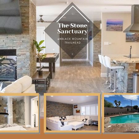 Lux Private Home - Pool, Billiards, 8 Smart Tvs, Board Games, Cotton Bedding - The Stone Sanctuary At Mccullough Hills Trailhead Лас-Вегас Екстер'єр фото